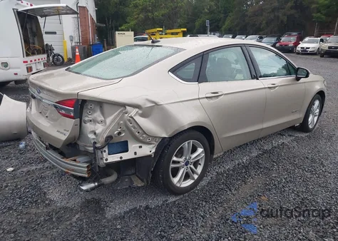 2018 Ford Fusion Hybrid Se из США, поврежденный, VIN 3FA6P0LU9JR283039